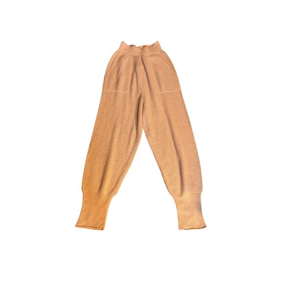 Free People Intimately “Café Cream” Knit Lounge Pants – NWT – Size M - Picture 2 of 6